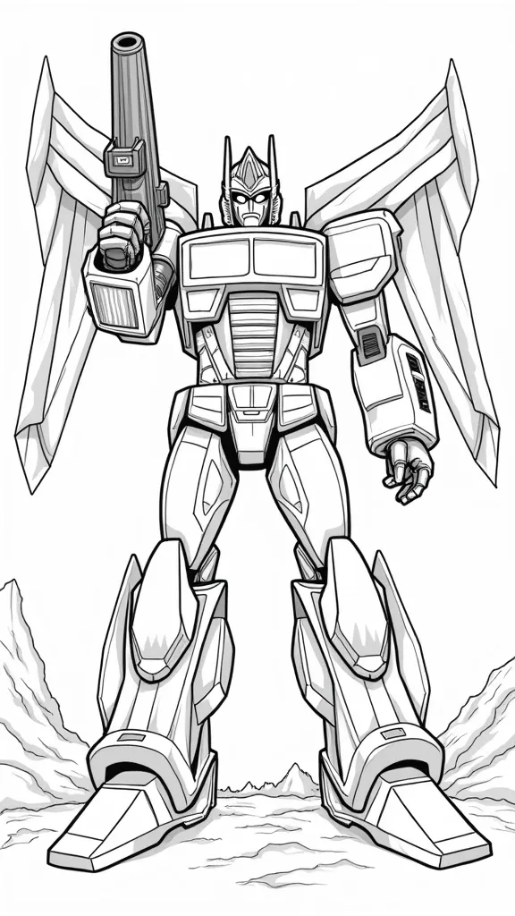 megatron transformers coloring pages